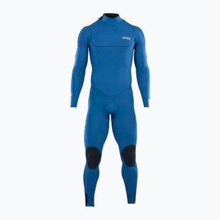 Vyriškas plaukimo hidrokostiumas ION Seek Core 4/3 Front Zip black/dark amber