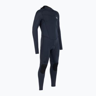 Vyriškas ION Element 3/2 Back Zip mėlynas naktinis hidrokostiumas