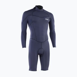 Vyriškas hidrokostiumas ION Element 2/2 mm Shorty Back Zip blue nights
