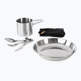 Turistinių indų rinkinys GSI Outdoors Glacier Stainless