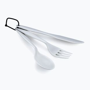 Įrankių rinkinys GSI Outdoors Tekk Cutlery Set eggshell