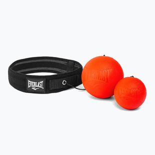 Refleksinis kamuolys Everlast Powerlock Reflex red/black