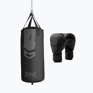 Vaikiškas bokso rinkinys Everlast Prospect 2 Heavy Bag black/grey