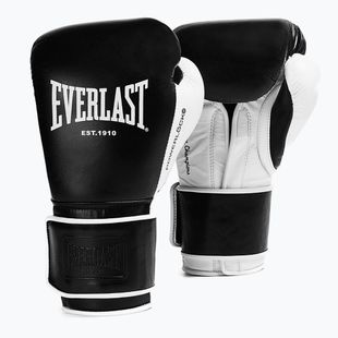 Bokso pirštinės Everlast Powerlock Pro OG H&L black/white
