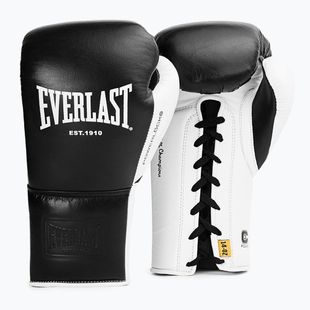 Bokso pirštinės Everlast Powerlock Pro OG Laced black/white