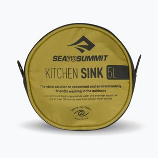 Sea to Summit virtuvės kriauklė 5 l žalia