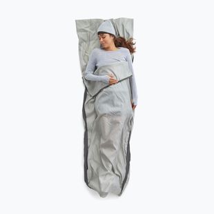 Įdėklas į miegmaišį Sea To Summit Silk Blend Sleeping Bag Liner Rectangular moonstruck