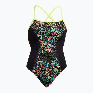 Funkita Bond Girl vientisas Spot Me maudymosi kostiumėlis moterims