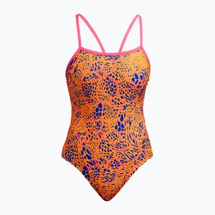 Moteriškas vientisas plaukimo kostiumėlis Funkita Single Strap One Piece hide pride