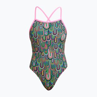 Moteriškas vientisas plaukimo kostiumėlis Funkita Tie Me Tight One Piece spring flight