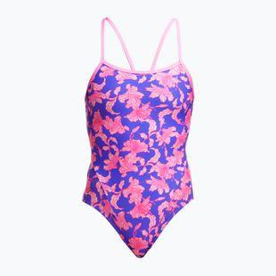 Moteriškas plaukimo vientisas kostiumas Funkita Single Strap One Piece perfect petal