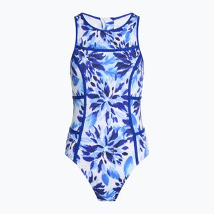 Moteriškas vientisas plaukimo kostiumas Funkita Hi Flyer One Piece blossom blue