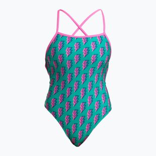 Vaikiškas vientisas plaukimo kostiumas Funkita Strapped In One Piece zip zap