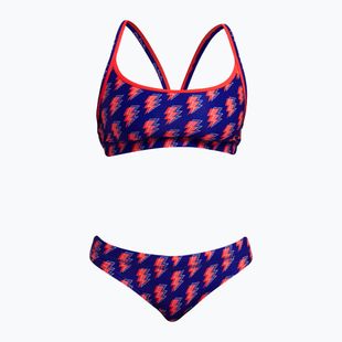 Maudymosi kostiumėlio viršus Sports Top flash