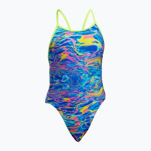 Moteriškas vientisas plaukimo kostiumas Funkita Single Strap One Piece stir crazy
