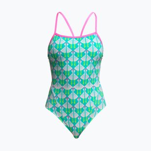 Moteriškas vientisas plaukimo kostiumas Funkita Single Strap One Piece loose goose