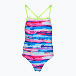Vientisas maudymosi kostiumas Funkita Strapped In One piece colour cutaway
