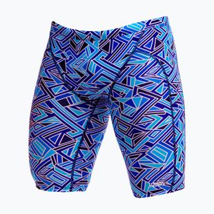Vyrų plaukimo šortai Funky Trunks Training Jammers blue bits