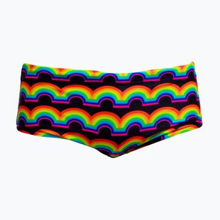 Vaikiškos plaukimo trumpikės Funky Trunks Sidewinder Trunks rainbowie