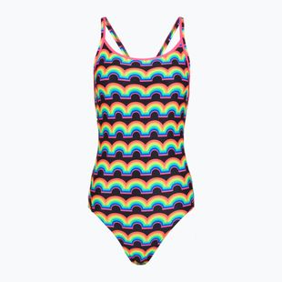 Moteriškas vientisas maudymosi kostiumėlis  Funkita Diamond Secure One piece rainbowie