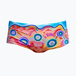 Vaikiškos plaukimo trumpikės Funky Trunks Sidewinder Trunks kulin colour