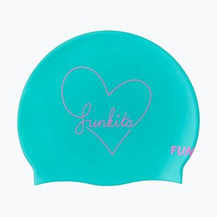 Plaukimo kepuraitė Funkita Seamless Silicone love too