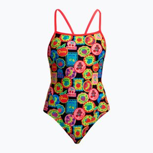 Vaikiškas vientisas maudymosi kostiumėlis Funkita Single Strap One Piece berry good