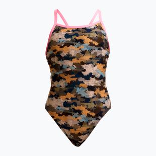 Vaikiškas vientisas maudymosi kostiumėlis Funkita Single Strap One Piece bilko baby