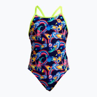 Vaikiškas vientisas maudymosi kostiumėlis Funkita Diamond Back One Piece blast buddies