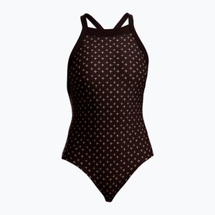Moteriškas vientisas maudymosi kostiumėlis Funkita Sky Hi One Piece hot cross