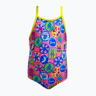Vaikiškas vientisas maudymosi kostiumėlis Funkita Printed One Piece zesty besty