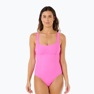 Moteriškas vientisas maudymosi kostiumėlis Rip Curl Premium Surf D-Dd super pink