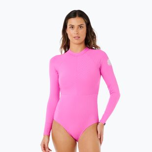 Moteriškas vientisas maudymosi kostiumėlis  Rip Curl Premium Surf Surf Suit super pink