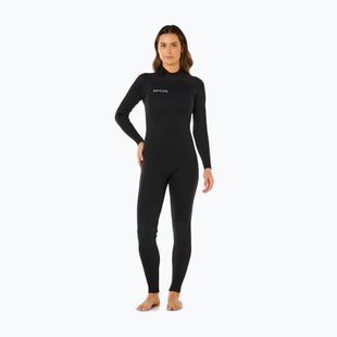 Moteriškas plaukimo kostiumas Rip Curl Trad 3/2 mm Back Zip black