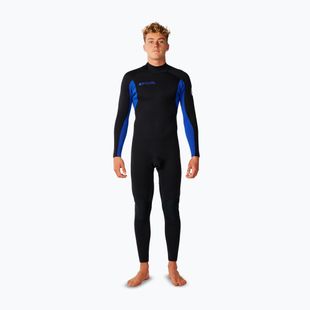 Vyriškas plaukimo kostiumas Rip Curl Trad 3/2 mm Back Zip black/blue