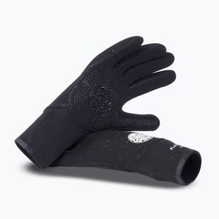 Neopreno pirštinės Rip Curl Flashbomb 5/3 mm 5 Finger black