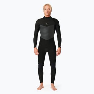 Vyriškas plaukimo hidrokostiumas Rip Curl D/Patrol 3/2 mm GB B/Zip Stmr black