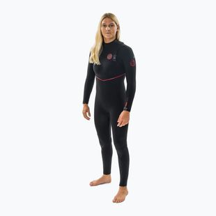 Moteriškas plaukimo hidrokostiumas Rip Curl Flashbomb Fusion 5/3mm Zip Free black