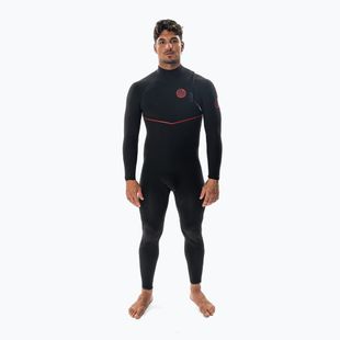 Vyriškas plaukimo hidrokostiumas Rip Curl Flashbomb Fusion 5/3mm Zip Free black