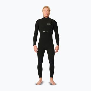 Vyriškas plaukimo hidrokostiumas Rip Curl Dawn Patrol 4/3 mm Chest Zip black