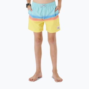 Rip Curl Surf Revival Volley vaikiški šortai 46 blue/yellow 027BBO