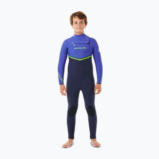 Rip Curl Flashbomb 3/2 mm Chest Zip wild berry vaikiškos plaukimo putos