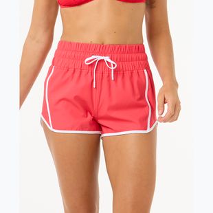 Moteriški maudymosi šortai Rip Curl High Waist Retro Volley 3" hibiscus red