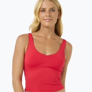 Maudymosi kostiumėlio viršus Rip Curl Premium Surf Tankini hibiscus red