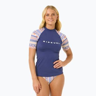 Moteriški plaukimo marškinėliai Rip Curl San Carlos UPF Top dark blue