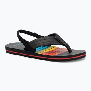 Vaikiškos šlepetės per pirštą Rip Curl Ripper 2 Bloom black/red