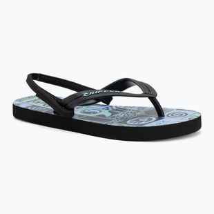 Vaikiškos šlepetės per pirštą Rip Curl Grom Energy Bloom black/blue