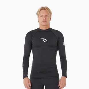 Vyriški plaukimo marškinėliai ilgomis rankovėmis Rip Curl Waves Upf Perf black