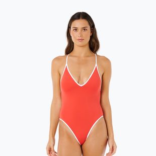 Moteriškas vientisas maudymosi kostiumėlis Rip Curl Classic Surf red