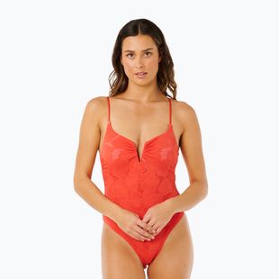 Maudymosi kostiumo viršus Rip Curl Oasis V Wire Multi Fit red